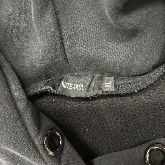 NUTEXROL Women's Long Fleece Sweatshirt Hoodie Dress Pullover size XL - Picture 3 of 6